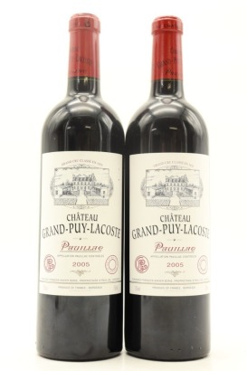 (2) 2005 Chateau Grand-Puy-Lacoste, Pauillac [JR17] [WS93]