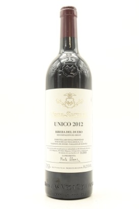 (1) 2012 Vega Sicilia Unico Gran Reserva, Ribera del Duero [JR18] [RP95] [WE97] [WS96]