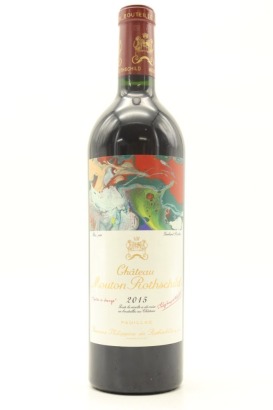 (1) 2015 Chateau Mouton Rothschild, Pauillac [JR18.5] [RP98] [WE98] [WS96]