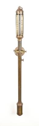 A Vintage Marine Mercurial Stick Barometer by R N Desterro