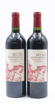 (2) 2012 Chateau Belair-Monange, Saint-Emilion Grand Cru [RP95]