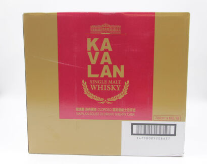 (1) Kavalan Solist Oloroso Sherry Taiwanese Single Malt Whisky 700ml