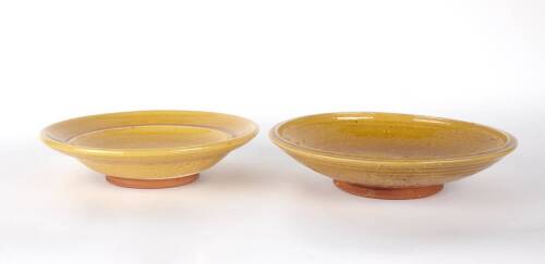Two Large Golden Bowls, 1990s