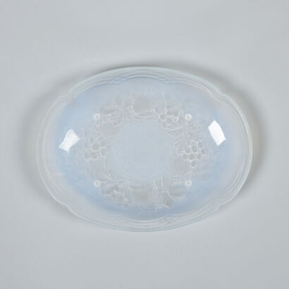 A Julien of Paris Opalescent Platter