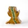Winged Vase, Gold with Green Stripe, 2003