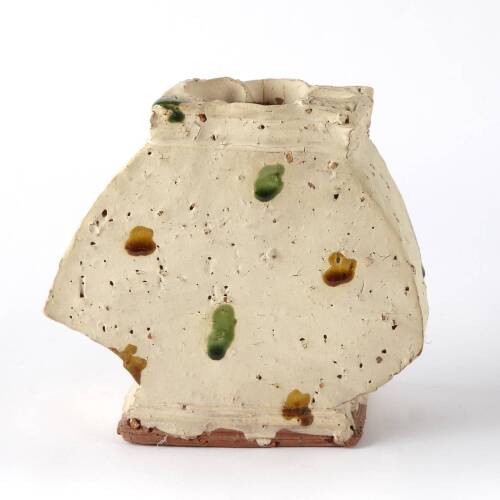 Vase with Green and Gold Spots, Late-1980s