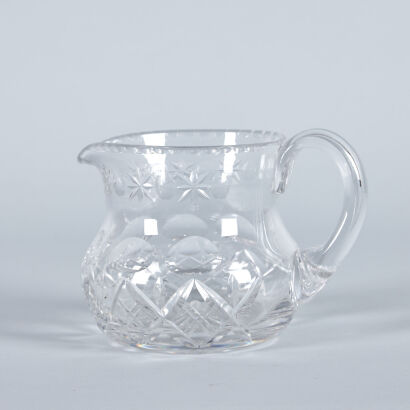 A Cut Crystal Jug