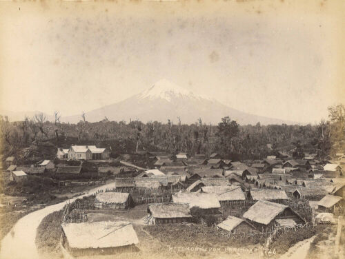 JOSIAH MARTIN Mt. Egmont from Parihaka