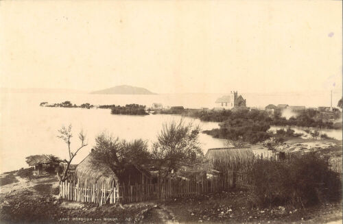 GEORGE VALENTINE Lake Rotorua and Mokoia