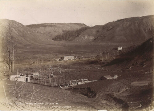 BURTON BROS Wairoa - After Eruption, June 10, 86