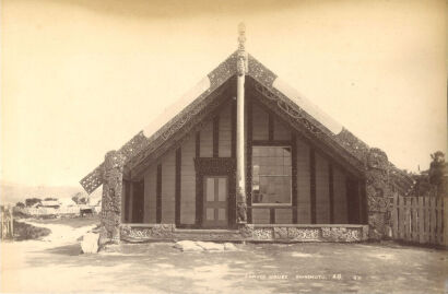 GEORGE VALENTINE Carved House, Ohinemutu