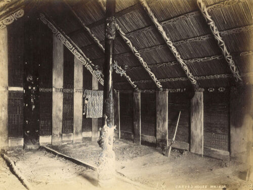 JOSIAH MARTIN Carved House, Wairoa