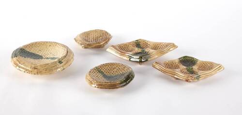 Five Moulded Pressed Dishes, 2006