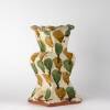 Vase with Green and Gold Splashes, 1990s
