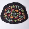 A Round Felt Rug