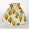 Vase with Green and Gold Splashes, 1980s