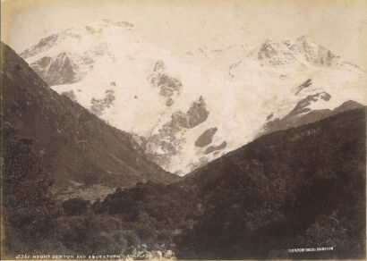 BURTON BROS Mount Sefton and Footstool - Southern Alps