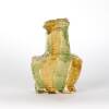 Small Vase with Green and Gold Stripe, 1990s