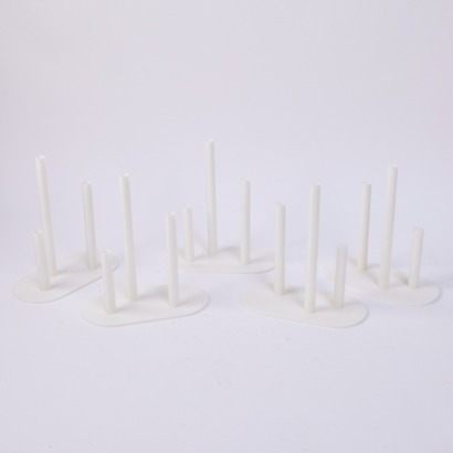 A Set of Five 3D Printed Bud Vases