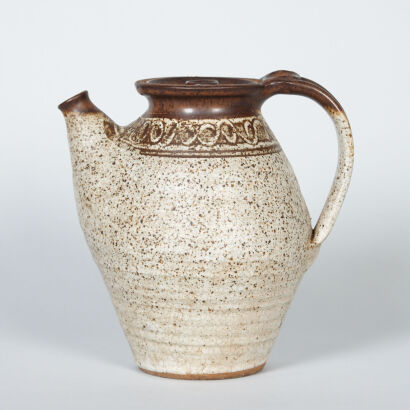 A New Zealand Pottery Coffee Pot