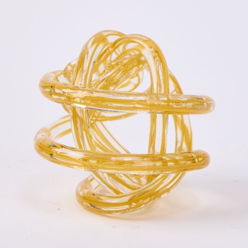 An Amber Glass Knot