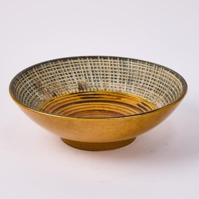 A Large West German Hanging Bowl