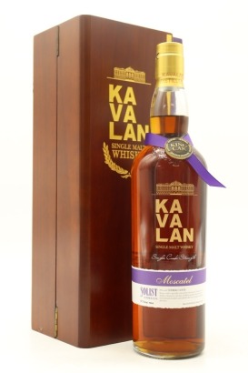 (1) Kavalan Solist Moscatel Sherry Single Cask Strength Single Malt Whisky, 57.1% ABV, 750ml (GB)