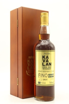 (1) Kavalan Solist Fino Sherry Cask Strength Single Malt Whisky, 57.8% ABV (GB)