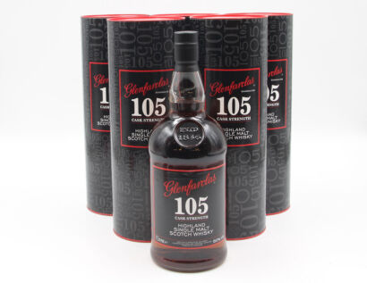 (3) Glenfarclas 105 Cask Strength Single Malt Scotch Whisky 1000ml 60%abv