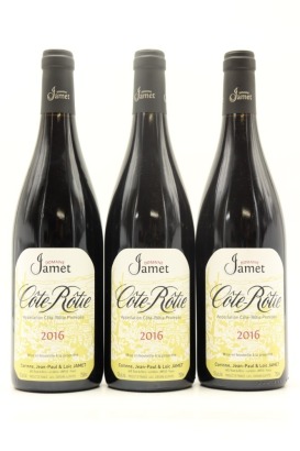 (3) 2016 Domaine Jamet Cote Rotie, Rhone [JR17]