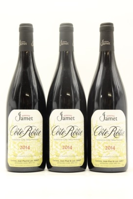 (3) 2014 Domaine Jamet Cote Rotie, Rhone [JR16.5]