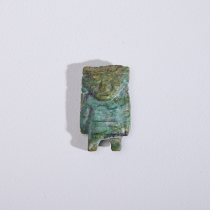 A Jadeite Pre-Columbian Olmec Figure, Mexico