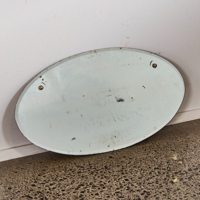 A Fixed Oval Mirror