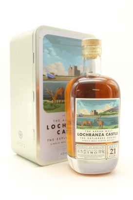 (1) The Arran Malt Distillery The Explorers Series 'Lochranza Castle' 21 Year Old Single Malt Scotch Whisky, 47.2% ABV (GB)