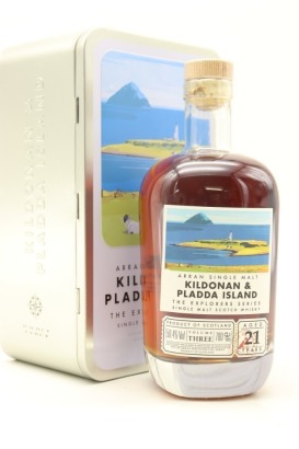 (1) The Arran Malt Distillery The Explorers Series 'Kildonan & Pladda Island' 21 Year Old Single Malt Scotch Whisky, 50.4% ABV (GB)