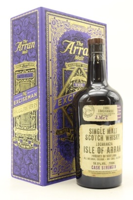 (1) The Arran Malt Distillery Smugglers Series Limited Release 'The Exciseman' Single Malt Scotch Whisky, 56.8% ABV (GB)