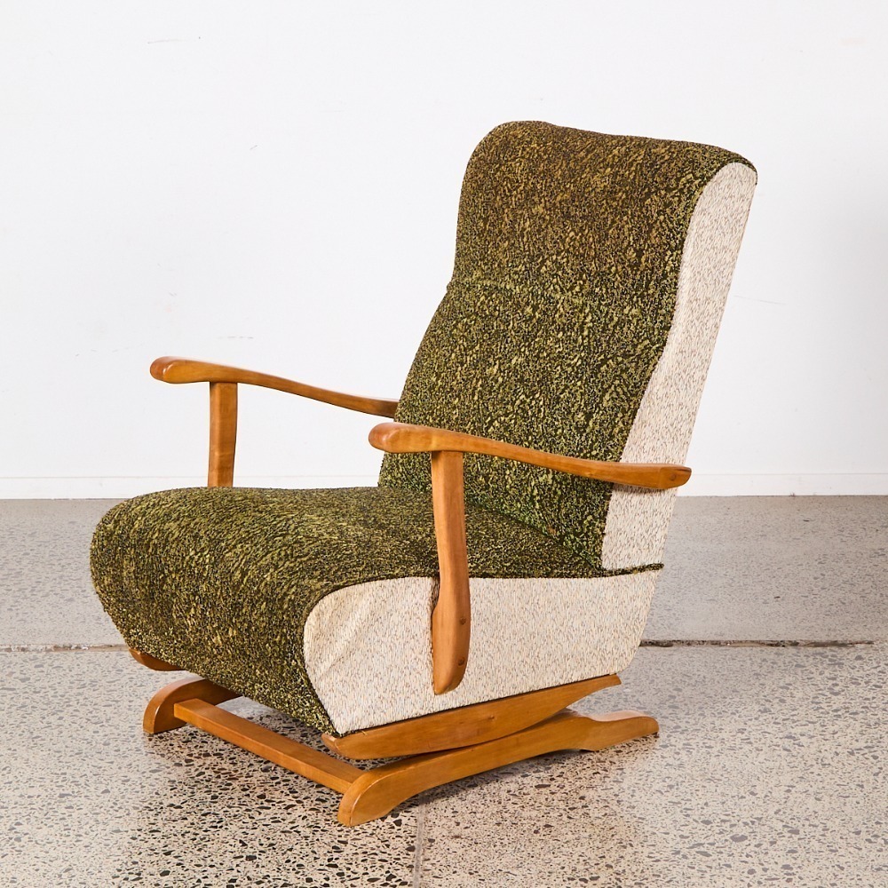 A Mid Century Rocker Armchair