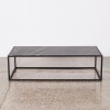 A Soren Liv Black Stone Coffee Table