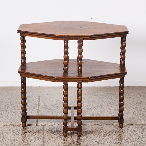 An Oak Bobbin Side Table, c.1950