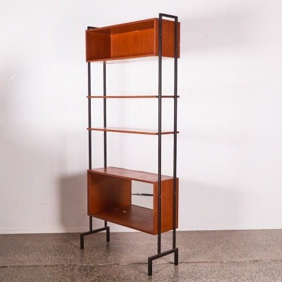 A Mid-Century Freestanding Shelve Unit