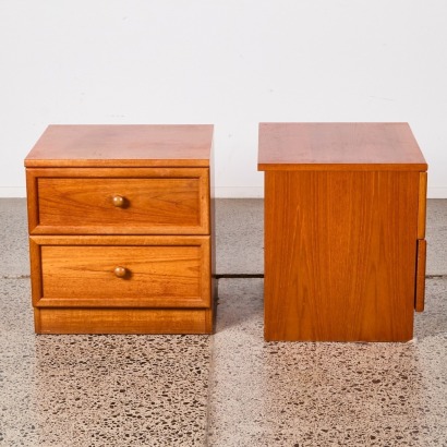 A Pair Of G-Plan Bedside Tables