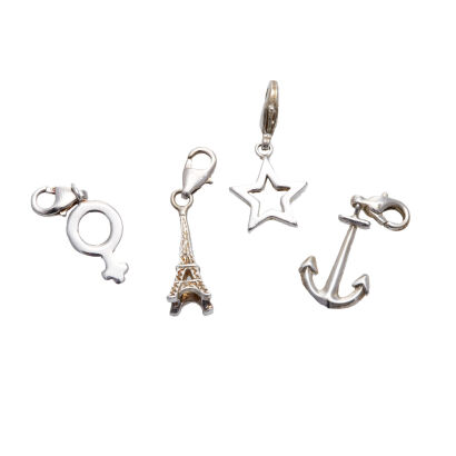 Assortment of Silver Charms