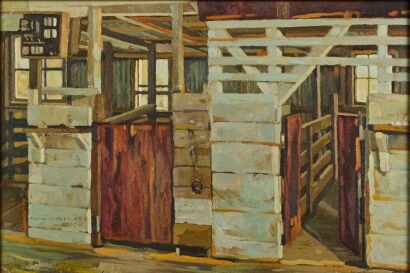 COLIN WHEELER Woolshed at Lorne, North Otago