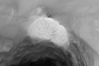 JONATHAN KAY Ice Aperture #2, Glacial cave, Haupapa/Tasman Glacier, 2018