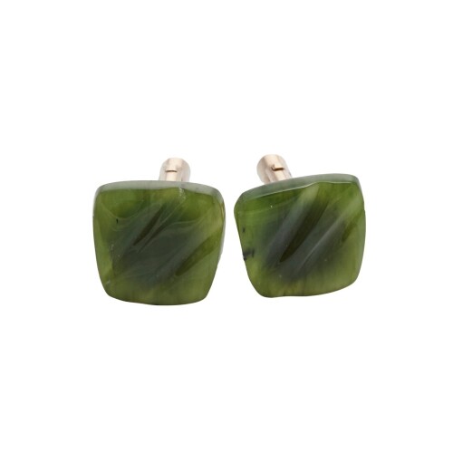 Vintage Greenstone Cufflinks