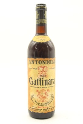 (1) 1970 Antoniolo Gattinara DOCG, Piedmont