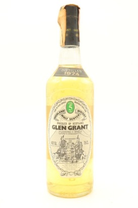 (1) Glen Grant 1974 Distilled 5 Year Old Single Malt Scotch Whisky, 40% ABV, 750ml