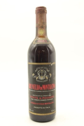 (1) 1983 Il Poggione Brunello di Montalcino DOCG, Tuscany (TS)