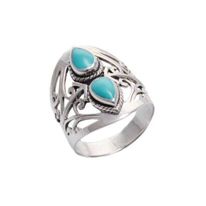 Silver Turquoise Ring