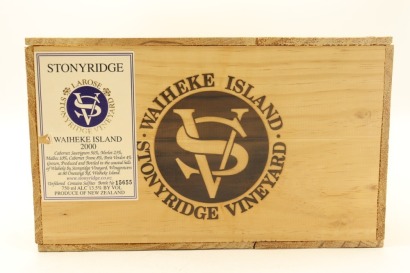 (12) 2000 Stonyridge Vineyard Larose, Waiheke Island [BC95] (OWC)